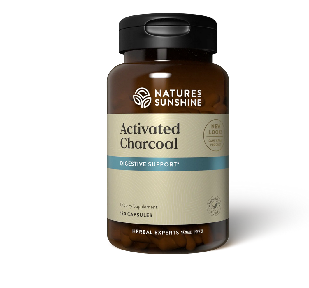 ACTIVATED CHARCOAL NATURE SUNSHINE 100C