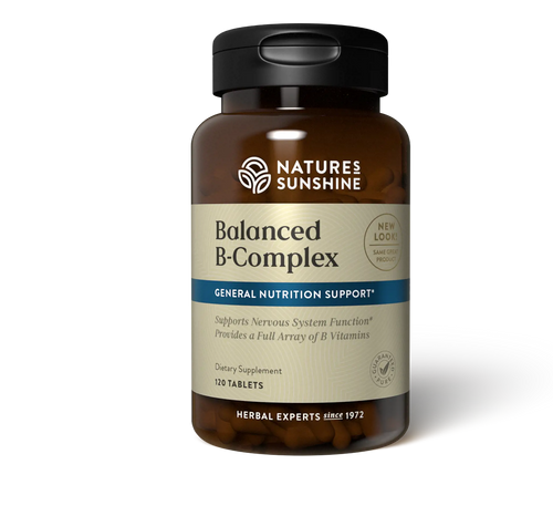 BALANCED B COMPLEX NATURE SUNSHINE 120CT