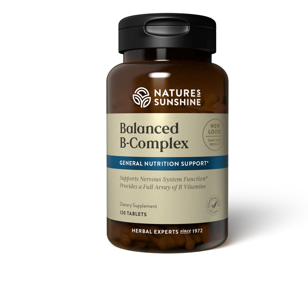 BALANCED B COMPLEX NATURE SUNSHINE 120CT