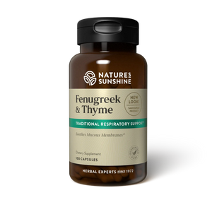 FENUGREEK & THYME NATURE SUNSHINE 100CT