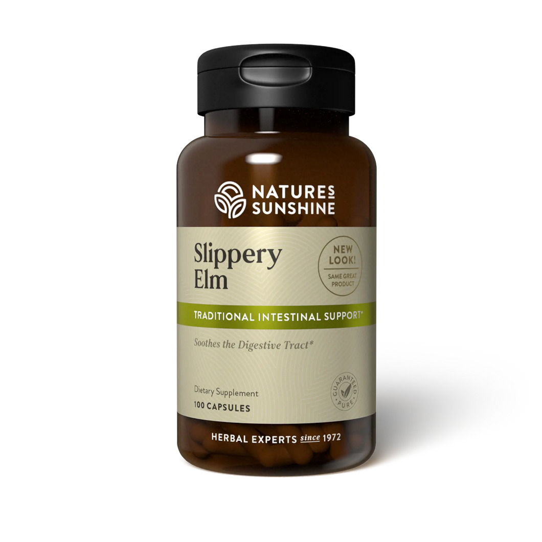 SLIPPERY ELM NATURE SUNSHINE 100CT