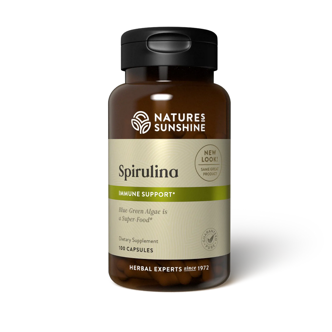 SPIRULINA NATURE SUNSHINE 100CT