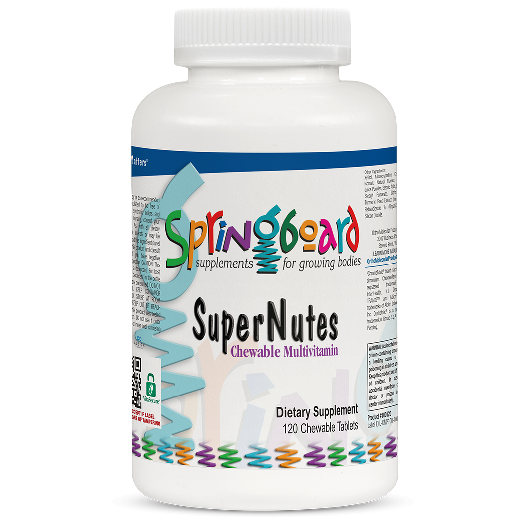 SUPERNUTES ORTHOMOLECULAR 120 CHEWABLE PRODUCT ONLY AVAILABLE BY CONTACTING OUR OFFICE PLEASE CALL: 517-263-3525