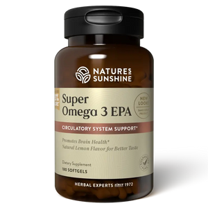 SUPER OMEGA 3 NATURE SUNSHINE 180C
