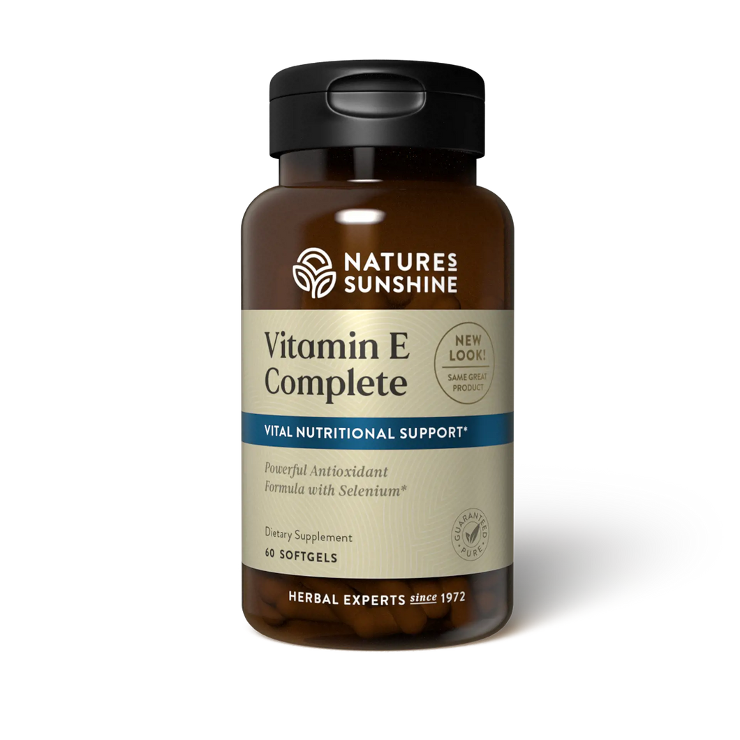 Vitamin E Complete with Selenium (60 Capsules)