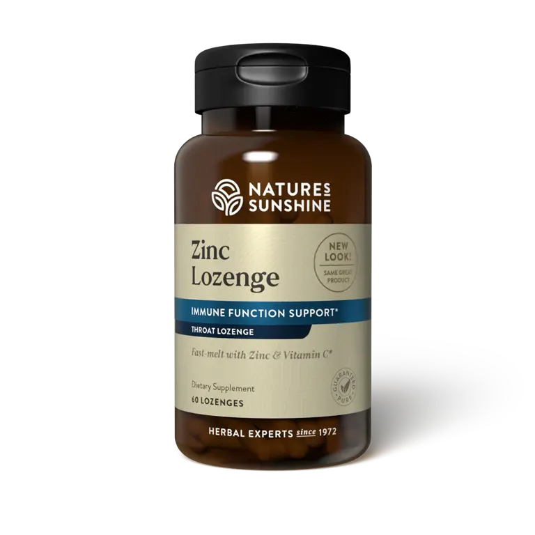 ZINC LOZENGE NATURE SUNSHINE 60C