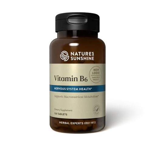 VITAMIN B6 NATURE SUNSHINE 120T