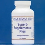 SUPERB SUPPLEMENTAL PLUS PURE HERBS 120C