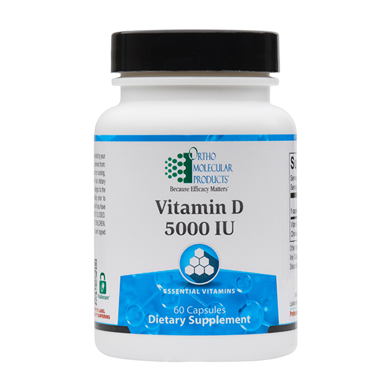 VITAMIN D3 5000 IU ORTHO MOLECULAR 60C PRODUCT ONLY AVAILABLE BY CONTACTING OUR OFFICE PLEASE CALL: 517-263-3525
