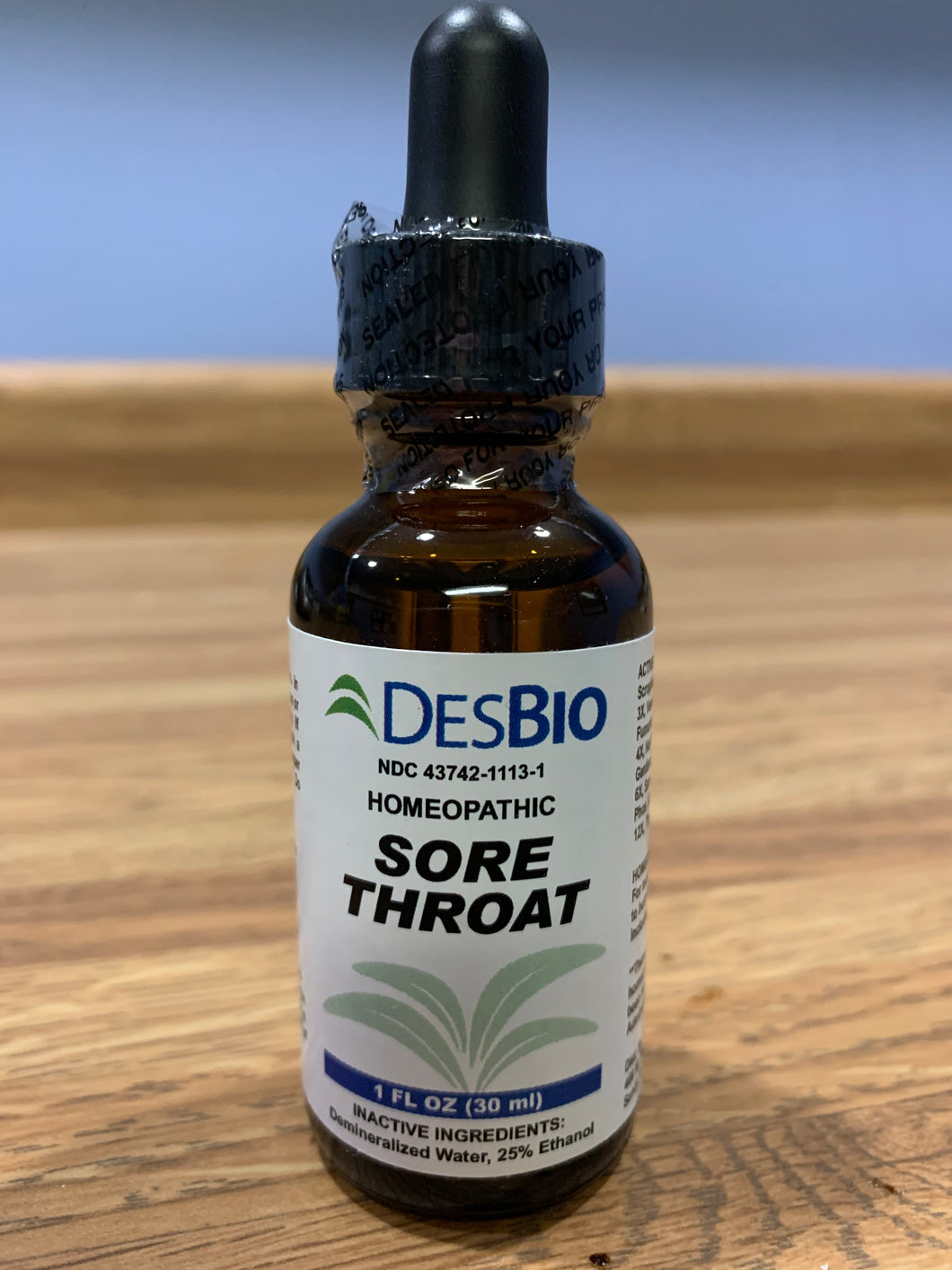 SORE THROAT DESBIO 1OZ