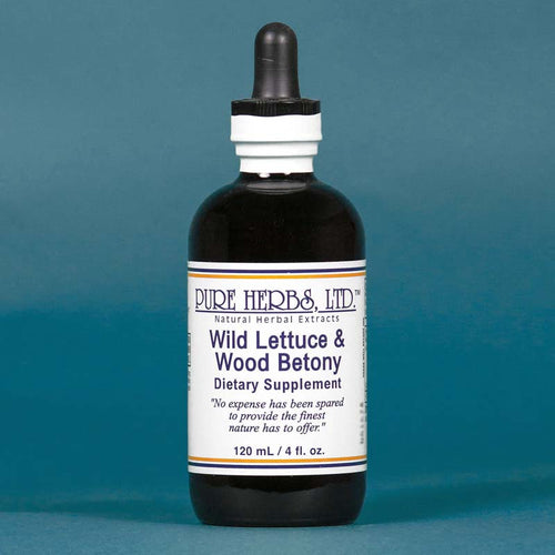 WILD LETTUCE & WOOD BETONY PURE HERBS 4OZ