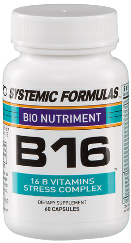 B16-VITAMIN B STRESS COMPLEX SYSTEMIC 60C