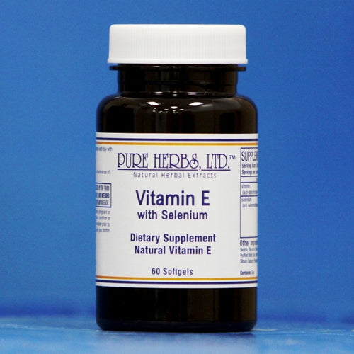 VITAMIN E W/SELENIUM PURE HERBS 60C