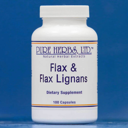 Flax & Flax Lignans (100 Capsules)